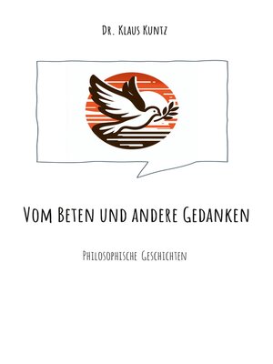 cover image of Vom Beten und andere Gedanken